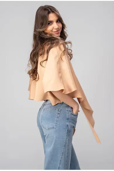Hermosa Miruna bolero bej