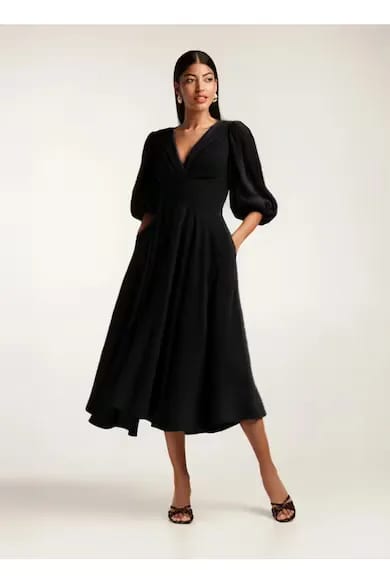 Alina Cernatescu Swan midi