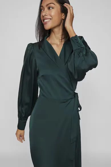 Vila midi satin petrecut